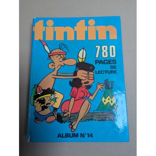 Album Journal De Tintin N 14 Du 126 Au 140 Annee 1975