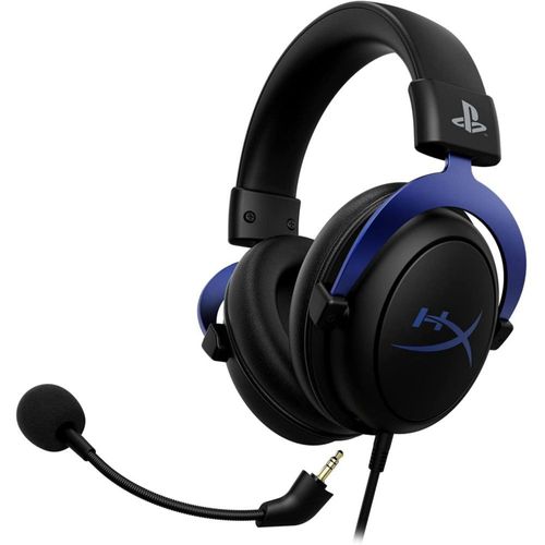 MICRO CASQUE FILAIRE GAMING HYPERX CLOUD NOIR POUR PS4
