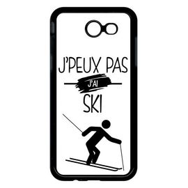 Coque Galaxy J3 (2017) - J Peux Pas J Ai Ski 1 - Noir