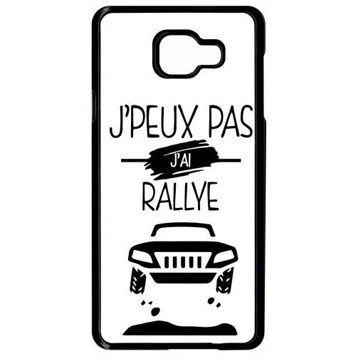 Coque Galaxy A7 (2016) - J Peux Pas J Ai Rallye 1 - Noir