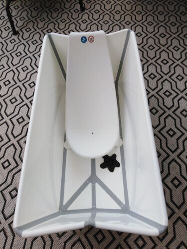 Flexi Bath® Xl + Transat De Bain Blanc De Stokke®