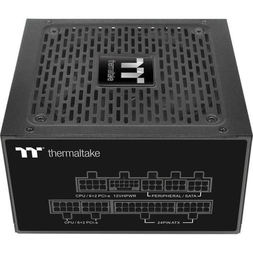 Thermaltake Toughpower PF3 - TT Premium Edition - alimentation électrique (interne) - ATX12V 3.0 - 80 PLUS Platinum - 850 Watt - PFC active - noir
