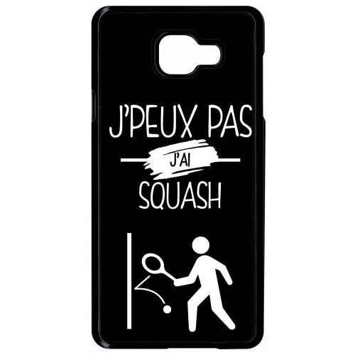 Coque Galaxy A7 (2016) - J Peux Pas J Ai Squash 2 - Noir