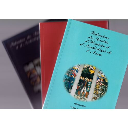 Mémoires Aisne , 3 Tomes De 1996 , 1997 , 1999