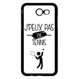 Coque Galaxy J3 (2017) - J Peux Pas J Ai Tennis 1 - Noir