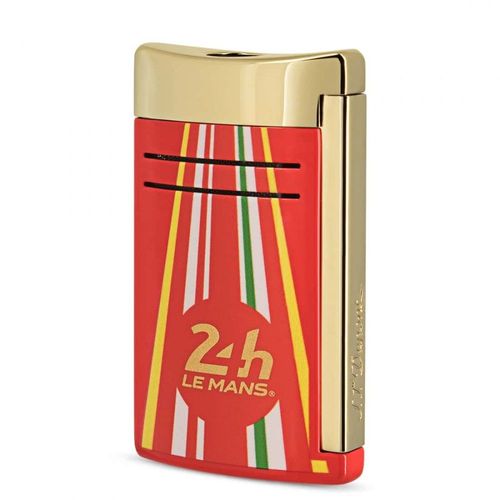 briquet dupont le mans rouge doré maxijet