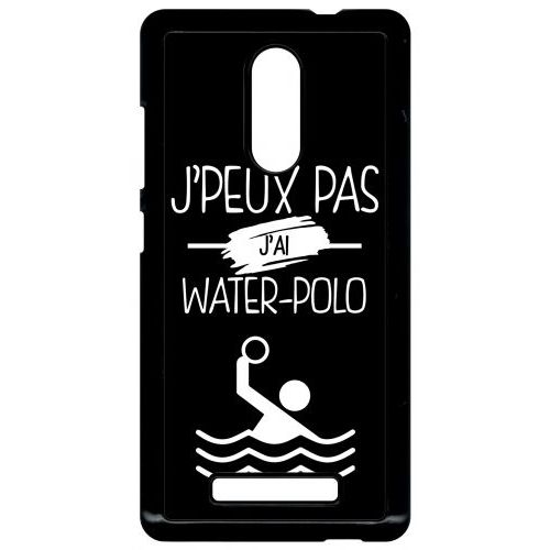 Coque Xiaomi Redmi Note 3 - J Peux Pas J Ai Water Polo 2 - Noir