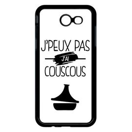 Coque Galaxy J3 (2017) - J Peux Pas J Ai Couscous 1 - Noir