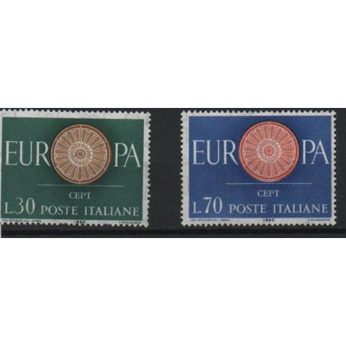 Italie Timbres Europa 1960