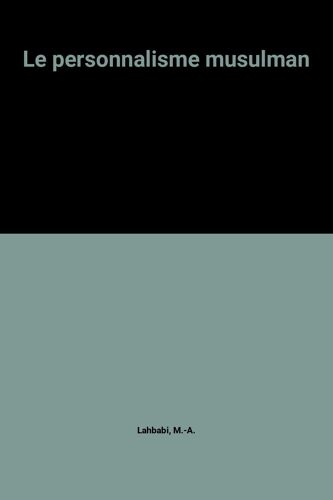 Le Personnalisme Musulman