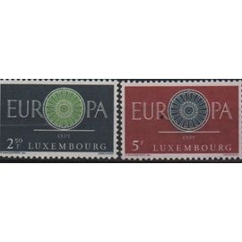 Luxembourg Timbres Europa 1960