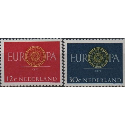 Pays-Bas Timbres Europa 1960