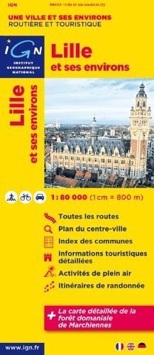 Lille Et Ses Environs 1/80,000