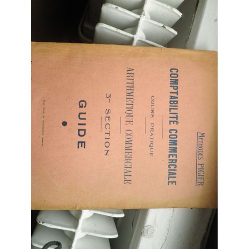 Methode Pigier Comptabilite Commerciale Cours Pratique Arithmetique Commerciale 1946