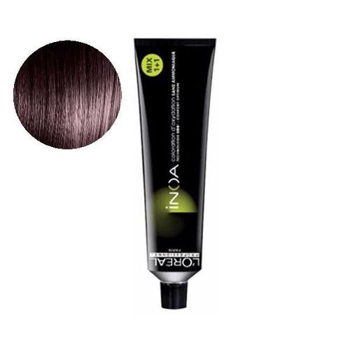 Coloration Inoa High Resist N°5.52 Châtain Clair Acajou Irisé 60ml 