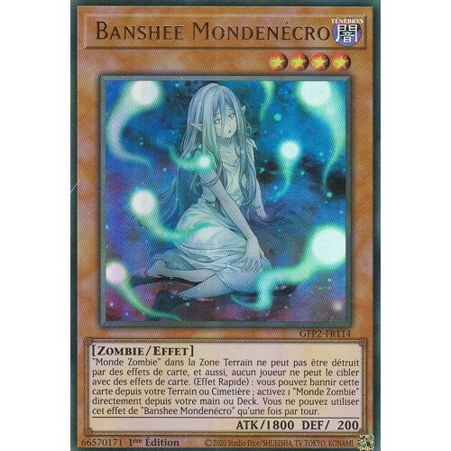 Carte Yu-Gi-Oh - Banshee Mondenégro - Gfp2-Fr114 - Ultra-Rare -