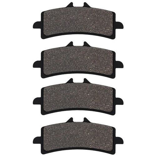 2 Pair 447 Plaquettes De Frein Avant De Moto Pour Ducati Diavel, Abs En Carbone Chromo Strada 2011 2012 2013 2014 ""Nipseyteko""