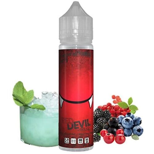 LIQUIDE POUR CIGARETTE ELECTRONIQUE Red Devil 50 ml Shake N Vape Avap (Sans Nicotine , Ni Tabac)299