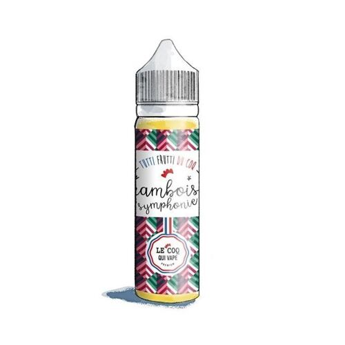 Framboise Symphonie 50ml Les Bêtises Du Coq By Le Coq Qui Vape