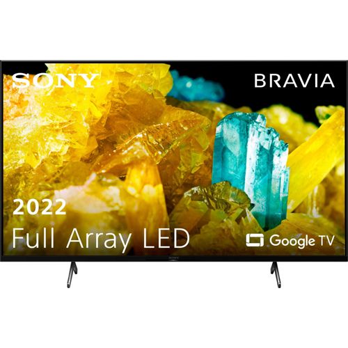 Sony XR-50X90S - Classe de diagonale 50" (49.5" visualisable) - BRAVIA XR X90S Series TV LCD rétro-éclairée par LED - Smart TV - Google TV - 4K UHD (2160p) 3840 x 2160 - HDR - Direct LED - noir