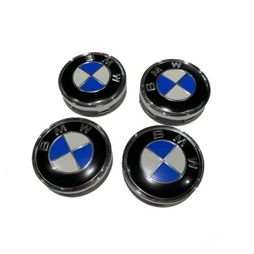 Cache Moyeu Bmw Bleu/Blanc 60mm - Mastershop®