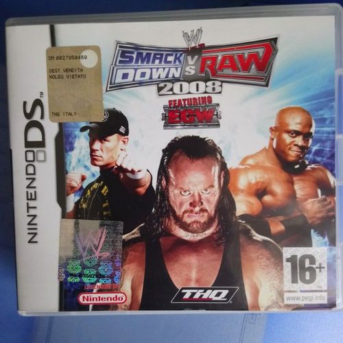 Smackdown Vs Raw 2008 Nintendo Ds