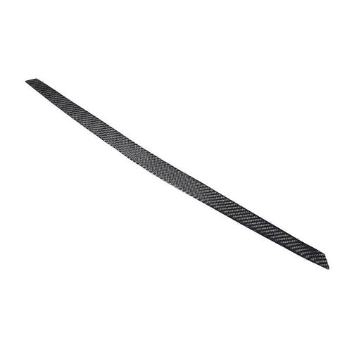 Pour C7 2014-2019 Soft Carbon Fiber Car Arrière Feu Arrière Logo Trim Strips Trim Sticker Accessoires