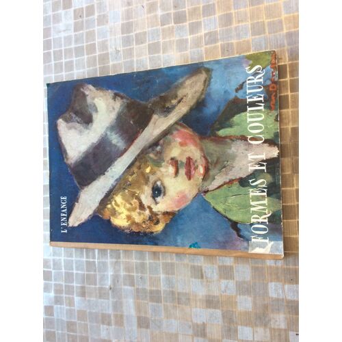 Rare Revue Luxe Culturelle Ancienne ( 1946 ) Formes Et Couleurs L Enfance ( Vue Dans Tous Les Domaines )