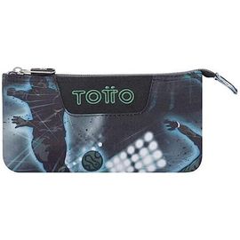Trousse Scolaire Trois Compartiments Stade Football - Conseil Taille Standard, Imprimé, Estándar, Étuis