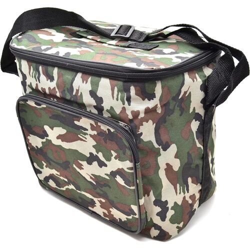 Acdsgd-Xxl 18l Réfrigérateur Flexible Portable Pour Réfrigérateur Sac Isotherme Camping Sur La Plage Beber Nourriture Armée De Camouflage