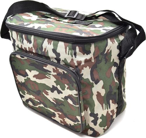 Acdsgd-Xxl 18l Réfrigérateur Flexible Portable Pour Réfrigérateur Sac Isotherme Camping Sur La Plage Beber Nourriture Armée De Camouflage