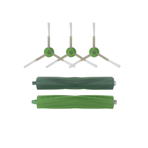 Pièces de rechange pour aspirateur Robot iRobot Roomba i7 E5 E6 série I, 3 brosses latérales + 2 rouleaux de brosses