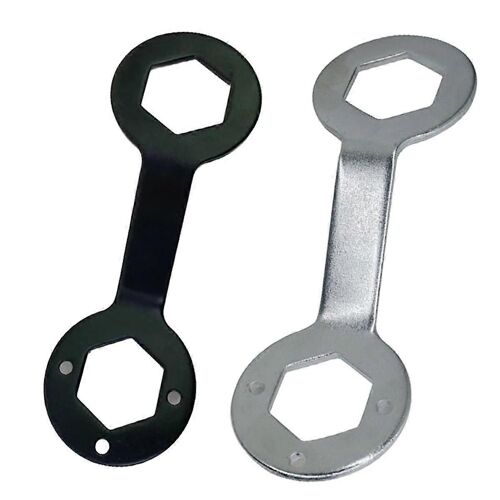 2PCS clé à molette 36mm 38mm Wave Wheel Machine Outil de dénudage pour le nettoyage des appareils ménagers Clé hexagonale