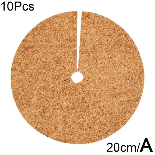 Juste De Protection En Polymère De Paillis D'arbre En Fibre Amp Naturelle, Coussin De Protection, Disque De Pot De Fleurs Mauvaises Herbes, Contrôle De L'humidité, Chaud, D1x8, 25 Cm, 30 Cm, 35 Cm, 40