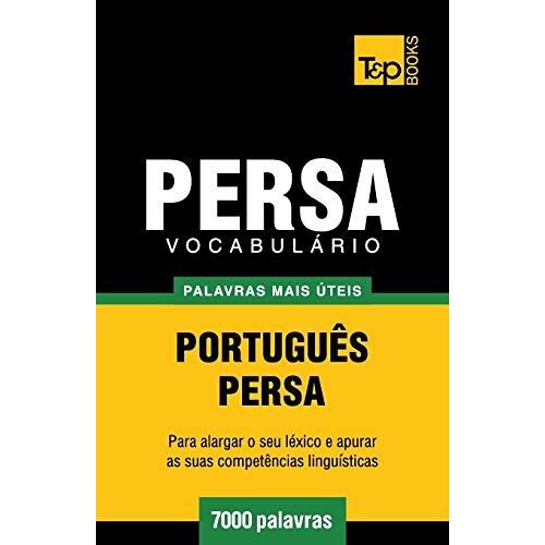 Vocabulário Português-Persa - 7000 Palavras Mais Úteis