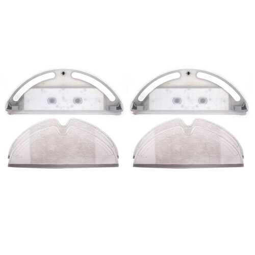 Pièces de Rechange pour Aspirateur Xiaomi Mi Roborock S50 S51, 2 Pièces d'Eau Précieuse + Serpillière