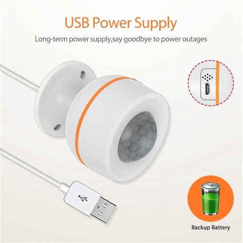 Capteur de mouvement intelligent de présence humaine ZigBee 3.0 Smart Life App Control Sécurité domestique et Automaticall
