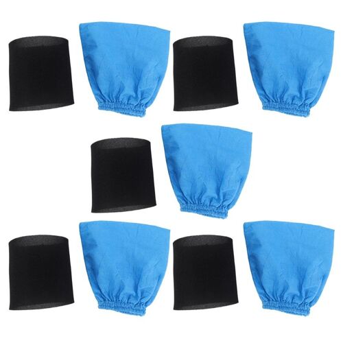 Sacs filtrants en mousse humide et sèche, 5 pièces, pour aspirateur Karcher MV1 WD3