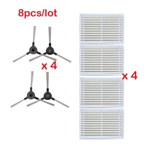 Tissus de nettoyage avec filtre Hepa pour brosse latérale, accessoires pour aspirateur été P1 P2 P3 P1S P2S M70 Swan Blue sky S