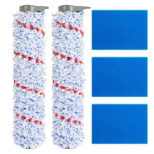 Pièces de rechange pour aspirateur sec et humide sans fil Tineco Ifloor HF10E-01, rouleau de brosse filtrante et mousse de pré-filtre