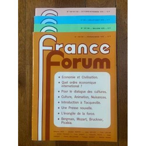 Revues France Forum