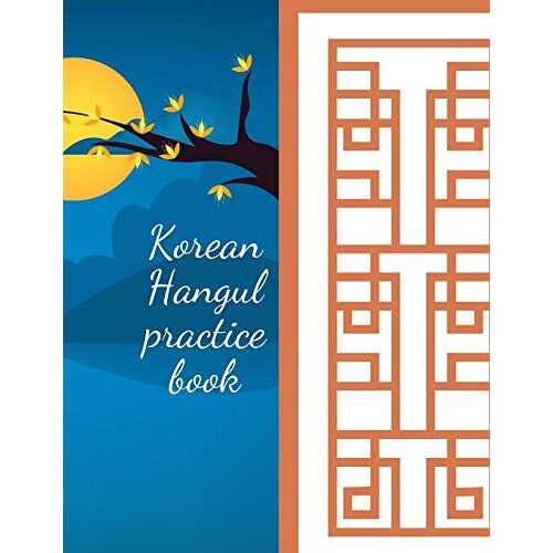 Korean Hangul Practice Book