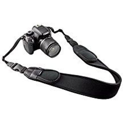 JJC NS-Q2 Cordon tour de cou extra large en néoprène avec clip à dégagement rapide et petites poches