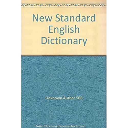 New Standard English Dictionary