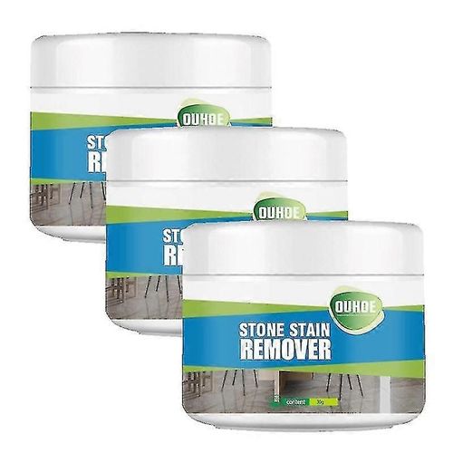 3pcs pierre détachant dissolvant granit quartz marbre carrelage taches tenaces poudre de nettoyage en profondeur forte décontamination granite nettoyant - pengj