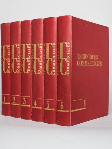 Techniques Commerciales (6 Tomes - Complet) Tome 1 : Introduction Aux Sciences Du Comportement. Données Générales Sur La Demande. Etude Psychologique