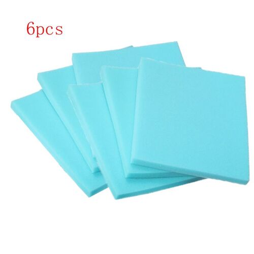 Filtre en éponge Hepa de remplacement, 6 pièces/lot, pour philips FC8470 FC8471 FC8632 FC8630 FC8634 FC8645 FC9520 FC9521