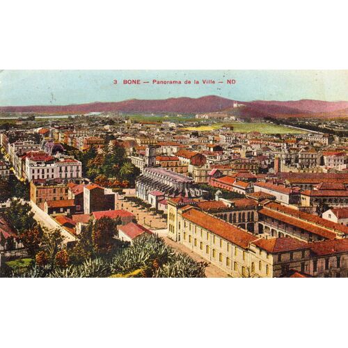 Cpa - Xx Eme Siecle N° 3 - Bone - Algerie - Panorama De La Ville - Editions Levy Et Neurdein