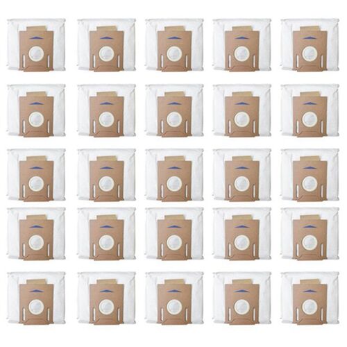 Sacs de poussière d'aspirateur pour Ecovacs Deebot Ozmo T8 & T8 AIVI, accessoires de remplacement pour aspirateur Robot, Pack de 25 May06108394