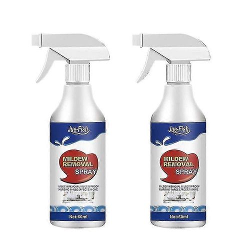 2x Spray anti-moisissure efficace, nettoyant rapide et anti-moisissure - HE